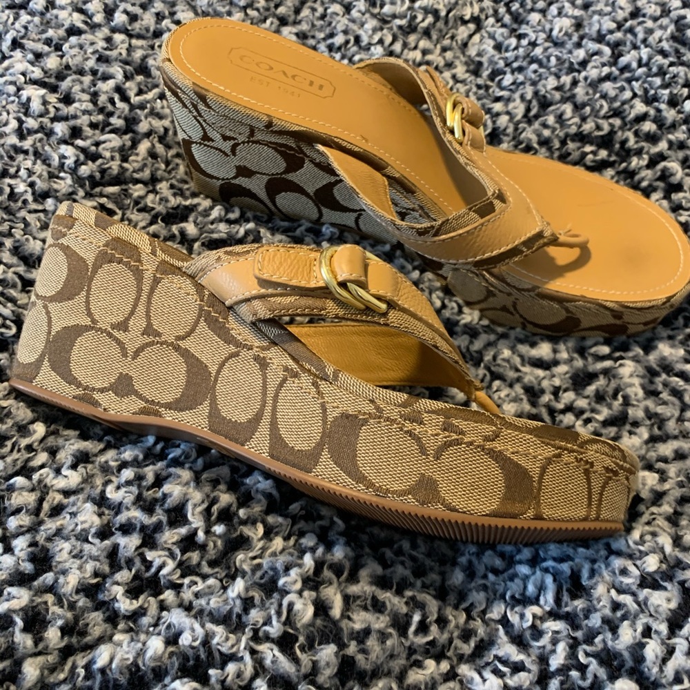 Coach sandals